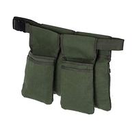 Portable 7 Pocket Garden Tool Bag Water Prevent Waist Strap Tool Bag Landscape Craft Woodworking Repairman Canvas