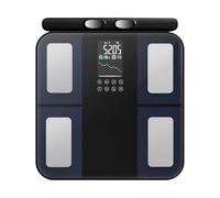 Portable 8-Electrode Smart Body Fat Scale -APP Connected, 180KG Capacity for Fitness & Health Data Tracking