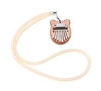 Portable 8 Key Kalimba With Lanyard Exquisite Finger Thumb Piano Musical Instrument With Lanyard Thumb Piano