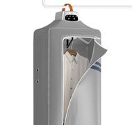 Portable 800w Electric Dryer, Fast-Drying Garment Care System, Travel Clothes Dryer with Timer & Detachable Cover