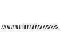 Portable 88-Key Piano Practice Keyboard Mat with Fingering Chart & Note Guide for Beginners, Home, School