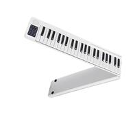 Portable 88 Keys Foldable Piano Digital Piano Electronic Piano Keyboard Piano Instrument Synthesizer Keyboard (Color : Silver)