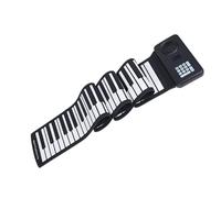 Portable 88 Rolls Up Piano Electronic Keyboard Foldable Flexible Silicone Keyboard Easy To Carry Foldable Portable