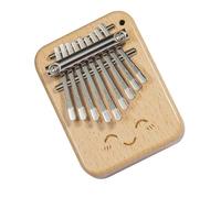 Portable 9-Key Tiny Kalimba Thumb Piano for Beginners Travel Relaxation Easy to Play Instrument