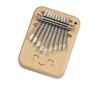 Portable 9-Key Tiny Thumb Piano Instrument 9-Key Tiny Wooden Kalimba Music Instrument for Student Musicians Beginner Easy to Play