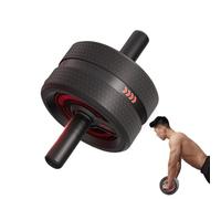 Portable Abdominal Roller, Core Strength Training Equipment, 12 Inches Automatic Rebound Abdominal Wheel with Non-Slip Grip, Fitness Roller with Silent, Home Gym Accessory