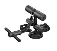 "Portable Abs Workout Equipment with Stand, Sit Up Bar Foot Holder, Exercise Equipment, Adjustable Height, Resistance Bands, 3 Suction Cups for Feet & Leg Strength" (Style: B)