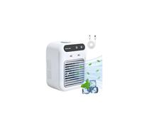 Portable AC 2025 Upgrade - 4-in-1 Mini Air Cooler | Ultra-Quiet Personal Air Conditioner For Home Office Car Travel | Rechargeable Portable A/C Unit & Humidifier 806-nf0