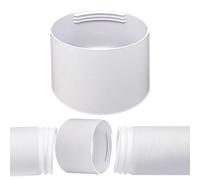 Portable AC Connector - Universal Hose Coupler, Exhaust Vent Adapter, Cooling Heating Interface, Secure Airflow Fitting, Window Outlet Use, Mobile Home Support, Appliance Ventilation Connection improv