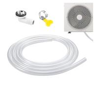 Portable AC Drain Hose,Portable Leakproof AC Drain Hose Kit - Pipe Replacement with Connector and Clamp, Pipe for Window