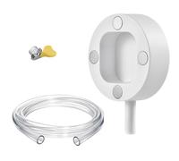 Portable AC Drain Hose -, Transparent Tube Clamp, Magnetic Air Conditioner Kit, Mini Split Unit Water Drainage | Mini Split Unit, Water Drainage System Lightweight Versatile Compact