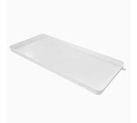 Portable AC Drain Pan for Split AC Units - Sturdy Grid Design, Indoor/Outdoor Use, Includes Drain Pipe - Medium Size Drip Pan for Efficient Water Collection