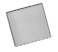 Portable AC Drain Tray - Rubberised Spill Receiver, Anti Skid Machine Mat | Textured Durable Build, Liquid Overflow Prevention Aid, Caravan Workshop Devices Support, Guard Utility