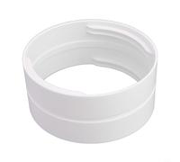 Portable AC Exhaust Duct Butt Joint Connector ABS Plastic 130mm 150mm Compatible Threaded Coupling Heat Resistant (130mm)