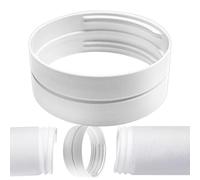 Portable AC Exhaust Hose Coupler, Suitable for 130 mm and 150 mm Connections, Air Conditioning Hose Connector, for Home, Hotel, Office, Bedroom, Living Room, Commercial