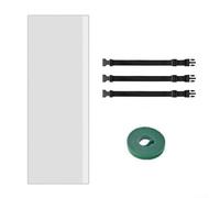 Portable AC Exhaust Hose Insulation Sleeve Suitable for 5 to 9 , Simple Installation Steps (Grey )