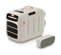 Portable AC for Camping, 5000 BTU Tent Air Conditioner Cooling & Heating, Dual-Hose, 3s Fast Cooling, 420W Low Power, 45dB Ultra-Quiet, Drain-Free for 5-10m²