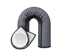 Portable AC Hose Cover, Air Conditioner Hose Insulation Sleeve for 5" - 5.9" Ducts, Quick-Install Thermal Wrap for Window & Wall Vents, Energy-Saving Insulator for Home, Office & Caravan