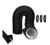Portable Ac Hose Cover | Dustproof Insulated UV-Resistant,Air Conditioner Hose Cover Wrap - for Garage Living Room Basement Apartment Farmhouse