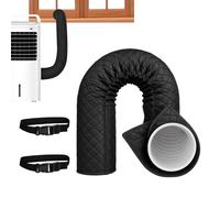 Portable AC Hose Insulation Sleeve - Oxford Cloth Thermal Fabric Cooling Efficiency, 250g AC Hose Cover 5in 5.9in Universal Fit | Portable Air Conditioner Cover Sleeve Insulation Wrap for Garage