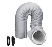 Portable AC Hose Insulation Sleeve,Portable Air Conditioner Hose Cover Wrap,Fits 5" & 5.9" Diameter Exhaust Hose,Insulated Hoses Duct Vent Cover, Easy to Install (C)