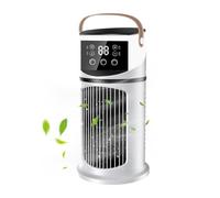 Portable AC, Portable Cooling Fan Air Cooler | 9-Speed Cooling Rechargeable Cold Device For Camping Adults Office Indoor Bedroom Tent Desk Kitchen Experience Efficient Cooling With A Portable Air C