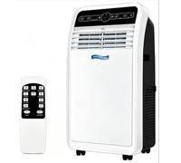 Portable AC Unit 18000 BTU, 3-in-1 Cooler Dehumidifier Fan for Rooms up to 950 Sq Ft, Includes Remote Control, 24H Timer, 360 Wheels & Exhaust Hose