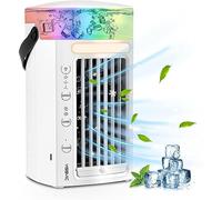 Portable Ac Unit, 3 Power Levels Air Purifier Fan - Environmental Protection Air Conditioners, for Any Room, Office, Travel, Camping And Other Activities.