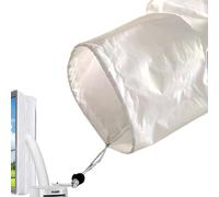 Portable Ac Window Kit - Energy-Saving Cooling,Window Exhaust Vent Portable Ac Kit | for Summer Ducting Ventilation Cooling Home Office Apartment