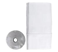 Portable AC Window Seal Kit | Mobile AC Window Seal Kit with Zip | Stop Air Exchange Air Conditioner Parts for Office Kitchen Apartment Study Room Dormitory