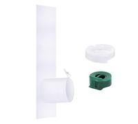 Portable AC Window Sealing Kit | Swing Window Sealing Canvas Set | Flexible Energy Saving Accessory for Home