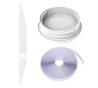 Portable AC Window Vent Kit,Sealing Portable Air Conditioner Window Kit - Adjustable Air Conditioner Accessories Seal No Drill Replacement Parts for Indoor Dorm Balcony Apartment