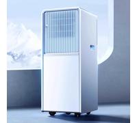 Portable AC with Heating & Cooling, 120° Oscillation, Silent, Energy Efficient, Remote & Wheels for Bedroom Living Room