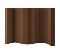 Portable Accordion Room Divider - White, Foldable Partition for Home, Office, Trade Shows, Events, Parties - Versatile Paper Dividers for Enhanced Privacy