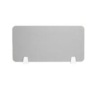 Portable Acoustic Desk Divider - Clamp-on Freestanding Soundproof Privacy Panel for Home Office, Study Table, Lightweight Partition for Students (Gray-A, 100x30cm)