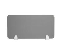 Portable Acoustic Desk Divider, Freestanding Soundproof Privacy Panel for Home Office & Study, Lightweight 60x30cm Partition for Students (Gray-B)
