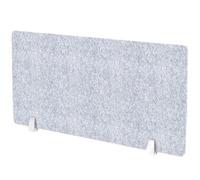 Portable Acoustic Divider Home Office Freestanding Classroom Teaching Organizers Desk Panel Privacy Shields Testing Centers Sound Dampening Computer Desk (Grey, 11.8 x 15.7 Inch)