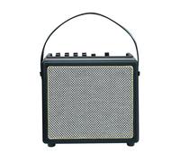 Portable Acoustic Guitar Amp, 30W Electric Guitar Amplifier with 5 Effects, Reverb Mic, Bluetooth/Aux, Type-C Recording, Headphone Output for Performances & Jamming