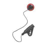 Portable Acoustic Pickup for Guitar and Violin, Black | Plastic Body, Recording and Live Performances, Easy Install and Removal, No Drilling Setup, Tone and Volume Control