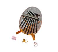 Portable Acrylic 8 Kalimba Thumb Piano Small Musical Instrument Beginners Thumb Piano Musical for All Ages Relaxation