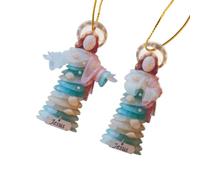 Portable Acrylic Flat Figure Ornament for Tree and Wall, ABstyle | Portable Acrylic Hanging Decoration for and School Festival Decoration Christmas Accessory