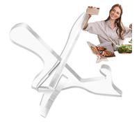 Portable Acrylic Kitchen Book Holder | Transparent and Portable Shelf - Multipurpose Display Shelf | for Photo Frame Recipe Books Home Kitchen Study School Museum