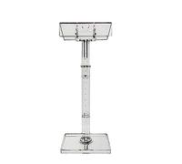 Portable Acrylic Podium Stand 40x60x110 cm Professional Speaker's Lectern with Wide Surface for Office Classroom Conference Public Speaking Presentation