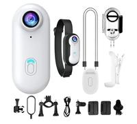 Portable Action Camera - Miniature Clip Camcorder, Lightweight Wearable Recorder | Waterproof Outdoor Travel Device, Wide Angle Motorcycle Cycling Hiking Pet Running Sports Cam, Pocket Vlogging Tool