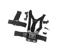 Portable Adjustable Chest Headband Mount for Sports First Person Perspective Secure Attachment Multiple Use Action Camera Mounting Systems