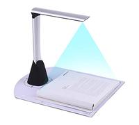 Portable Adjustable Document Camera Scanner, 3672 * 2856 High Resolution, with LED Light, for A3 and Below Drawings, Albums