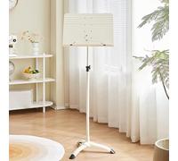 Portable Adjustable Lectern Stand with Reading Platform - Ideal Podium for Presentations, Speeches, Church, Office, School, Home Use - Lightweight & Versatile Design