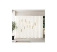 Portable Adjustable Partition, Folding Paper Room Divider Screen White Multiple Sizes(L4xH2xW0.43m)