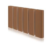 Portable Adjustable Partition, Paper Room Divider Screen Multicolor Multiple Sizes(Brown,H160xL300-400cm)