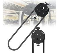 Portable Adjustable Resistance Endless Rope Pulley Trainer for Full-Body Workout, Muscle Endurance, Aerobic Exercise, Upper Body Strength & Coordination Training Home Gym Equipment